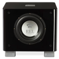 REL Acoustics T/7x 200W 8" Active + 10" Passive Subwoofer — Piano Black