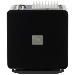 REL Acoustics T/7x 200W 8" Active + 10" Passive Subwoofer — Piano Black