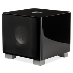 REL Acoustics T/9x 300W 10" Active + 10" Passive Subwoofer — Piano Black