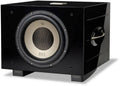 REL Acoustics S/850 850W 12" Carbon Alloy Active + 12" Carbon Passive Subwoofer — Piano Black