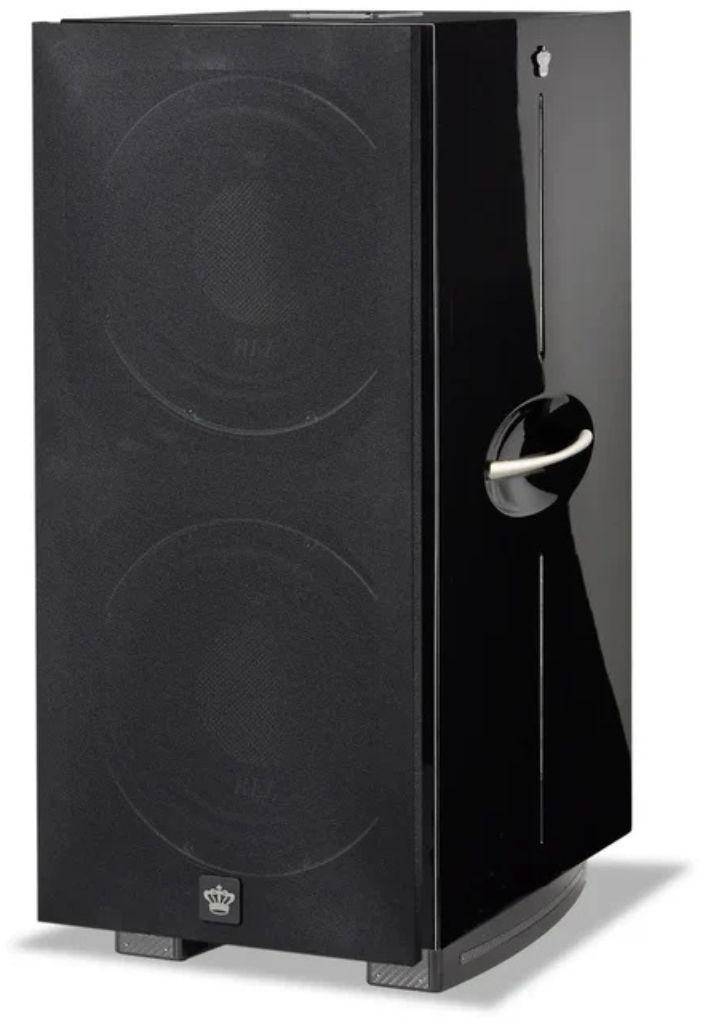REL Acoustics 212 Black Label 1000W Dual 12" Active + Dual 12" Passive Subwoofer