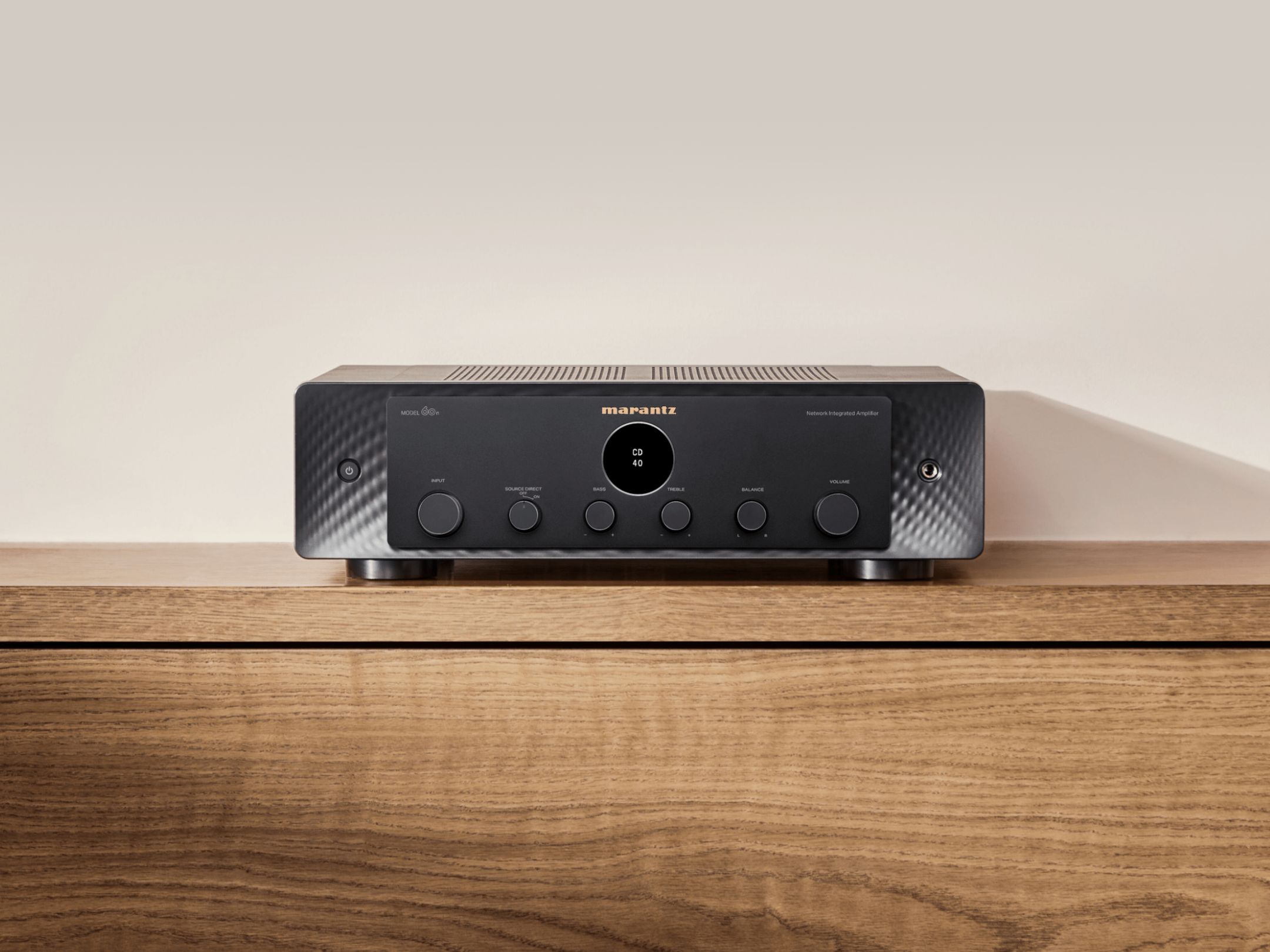 MODEL 60n — 2 Channel 60W Network Integrated Amplifier Powered by HEOS™