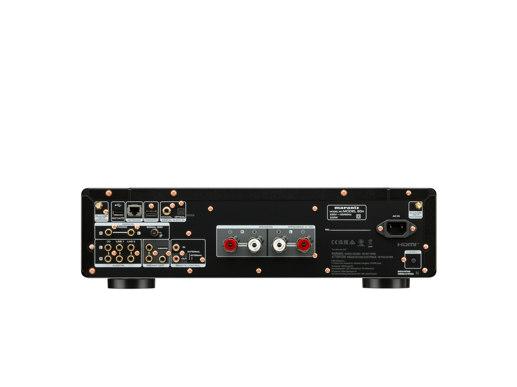 MODEL 60n — 2 Channel 60W Network Integrated Amplifier Powered by HEOS™