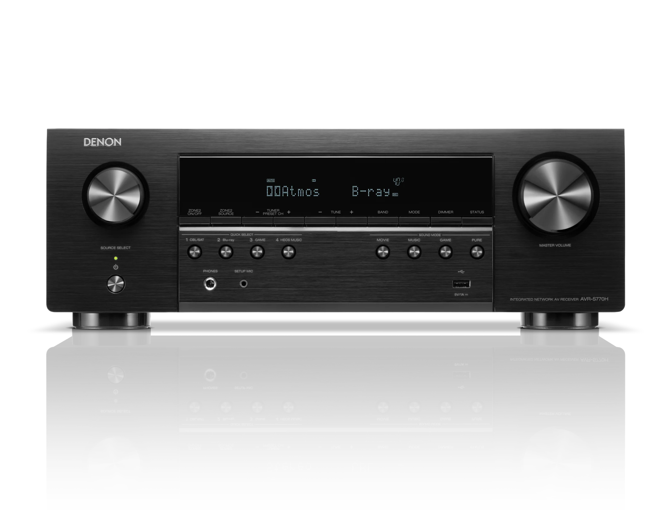 AVR-S770H 7.2 Channel 8K AV Receiver with HEOS Built-in
